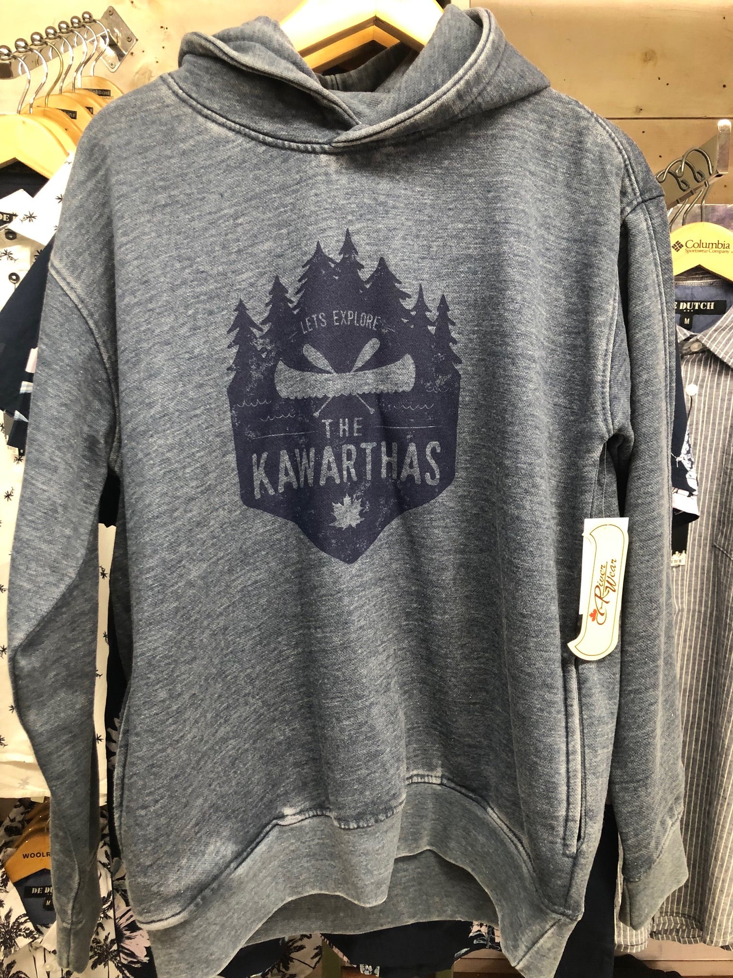 LET'S EXPLORE THE KAWARTHAS WASHED HOODIE