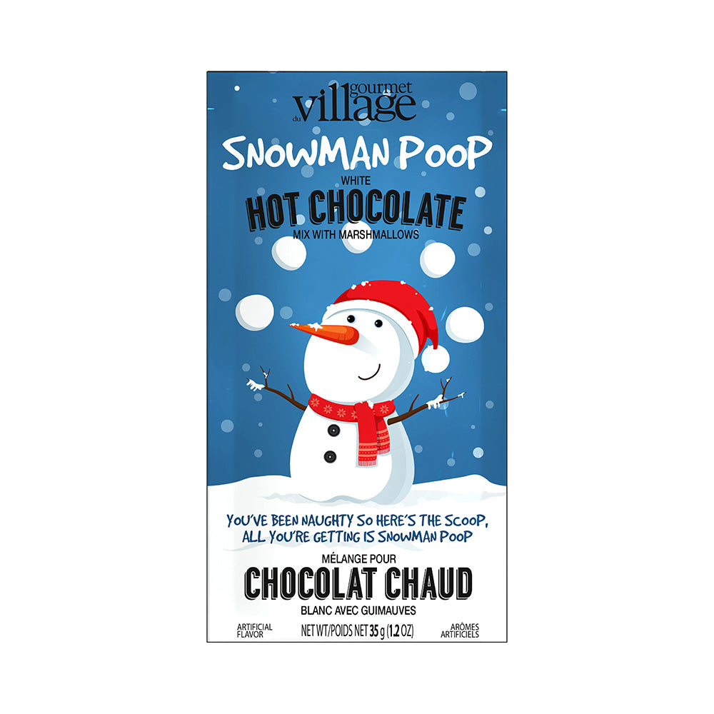 MINI HOT CHOCOLATE SNOWMAN POOP