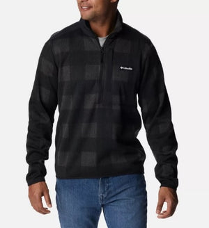 MEN'S SWEATER WEATHER PRINTED HALF ZIP
