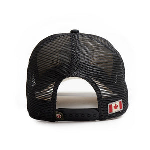 CANADA MESH BACK CAP (TRUCKER CAP) BLACK