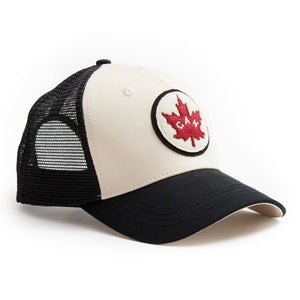 CANADA MESH BACK CAP (TRUCKER CAP) BLACK