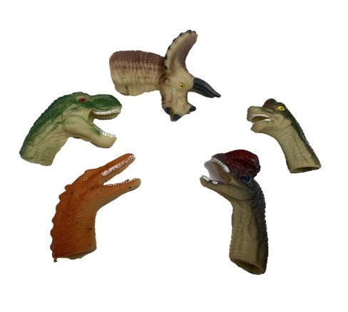 FINGER PUPPETS 5PC DINOSAUR GAME