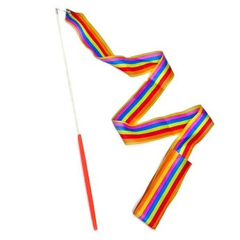 RAINBOW RIBBON WAND TOY