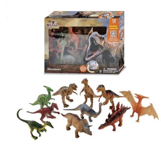 DINASAUR 10PC PLAY SET