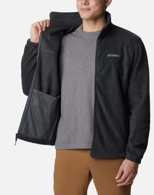 MEN'S STEEN MOUNTAIN FULL ZIP FLEECE JACKET - CHARCOAL