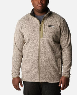 MEN'S SWEATER FLEECE FULL ZIP - DARK STONE HEATHER