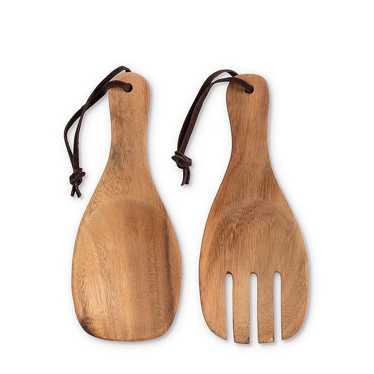 SHORT SCOOP SERVERS WITH STRAPS