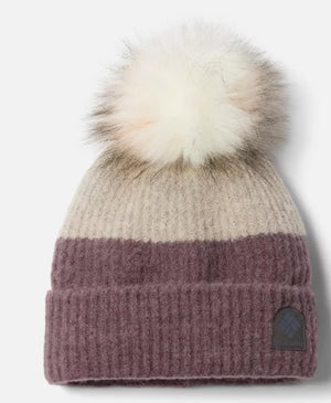 WINTER BLUR POM POM BEANIE