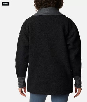 WOMEN'S BOUNDLESS TREK FLEECE FULL ZIP JACKET - BLACK