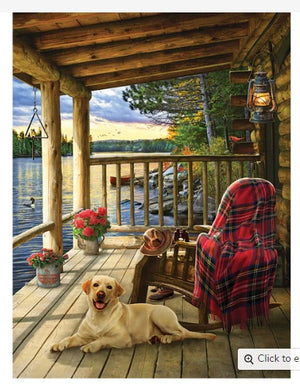 CABIN PORCH PUZZLE (1,000 PCS)