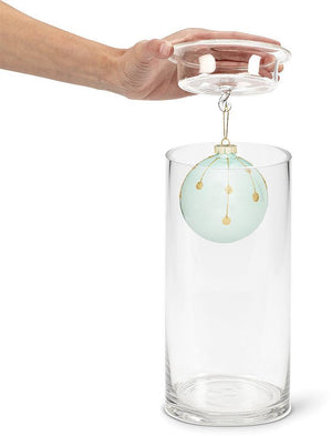2 PC KEEPSAKE PILLER HOLDER WITH HOOK