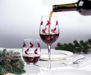 CARDINAL WINE GLASS