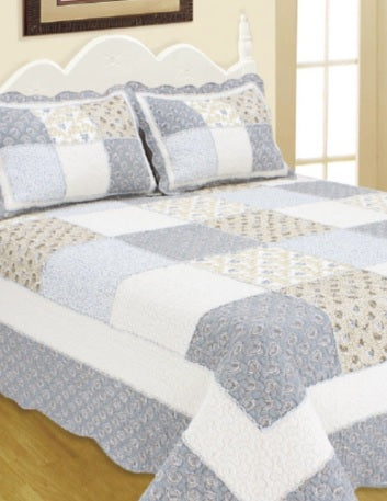 PANORAMA KING QUILT SET WITH SHAMS
