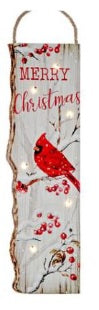 LED WOOD PLANK WALL HANGER (MERRY CHRISTMAS)