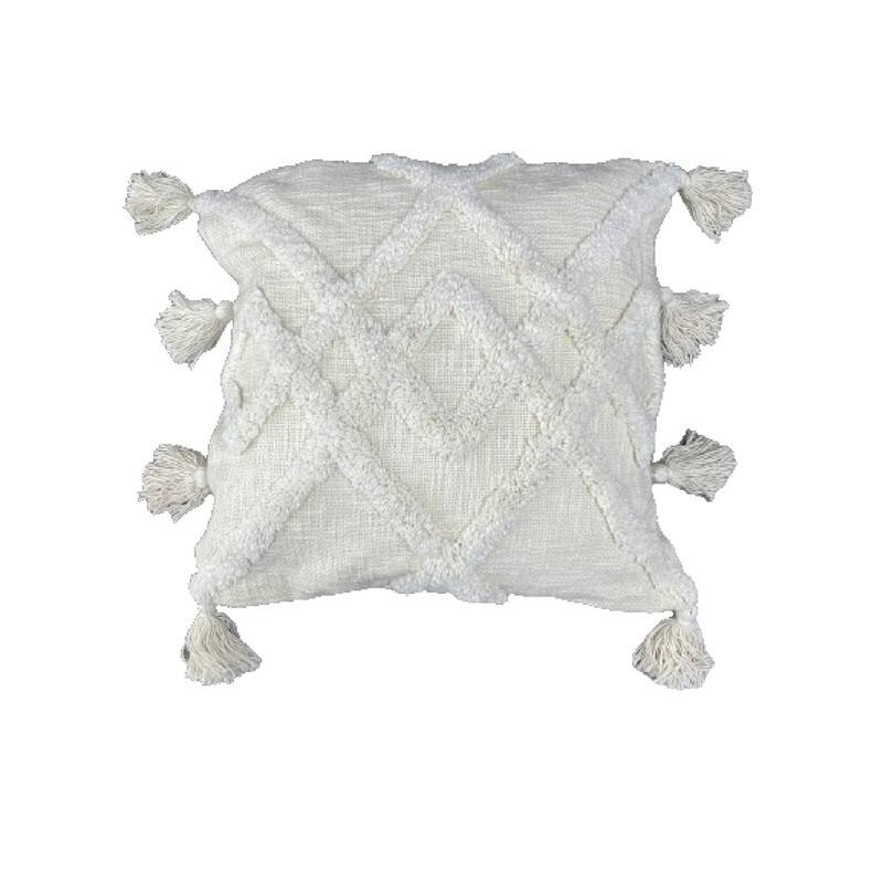 COTTON SLUB YARN CUSHION (ANNEX IVORY)