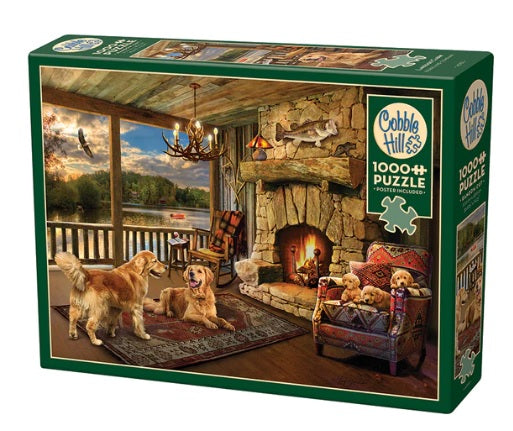 LAKESIDE CABIN PUZZLE (1000 PCS)