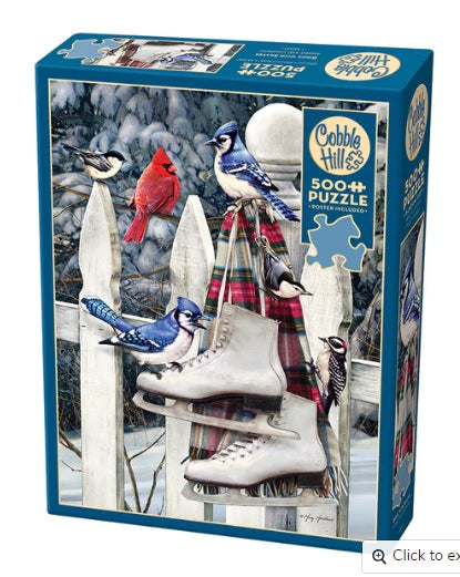 BIRDS WITH SKATES PUZZLE (500 PCS)
