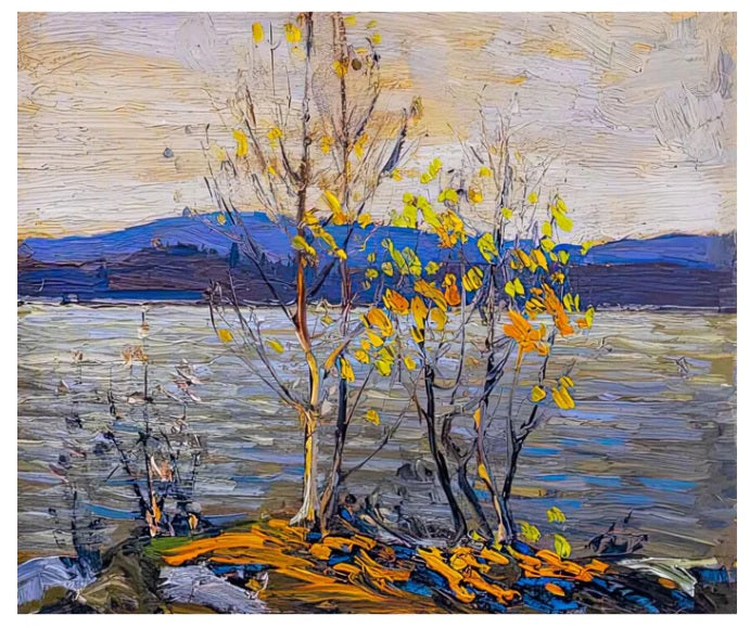 TOM THOMSON - SPRING, ALGONQUIN WALL DECOR CANVAS
