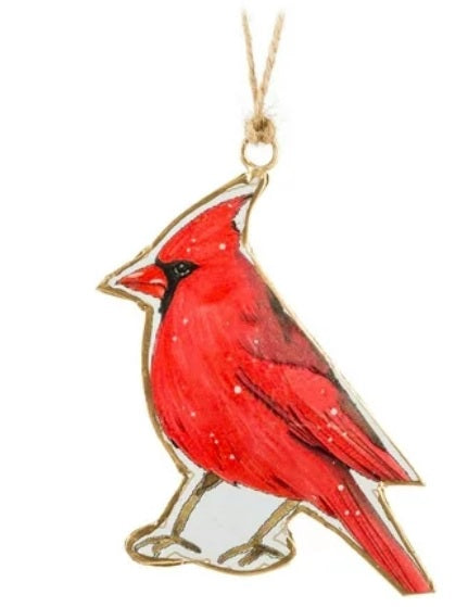 STANDING CARDINAL ORNAMENT