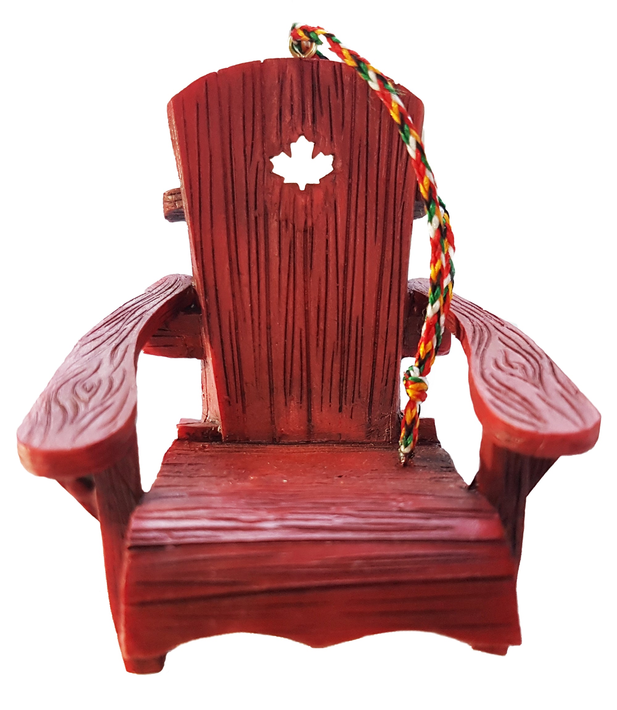 RED MUSKOK CHAIR ORNAMENT