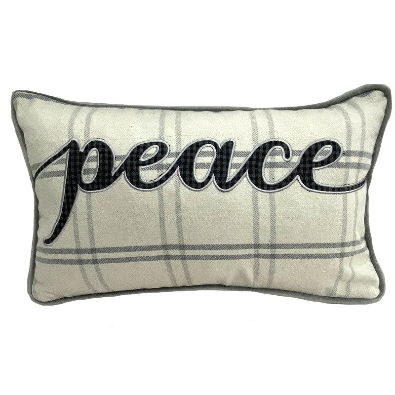 PEACE LUMBAR PILLOW CREAM