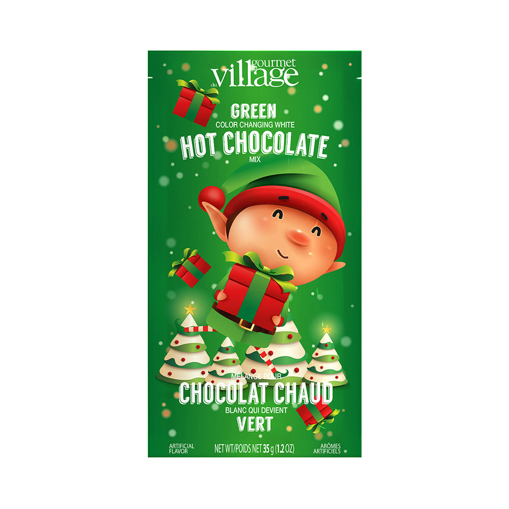 MINI HOT CHOCOLATE ELF (GREEN)
