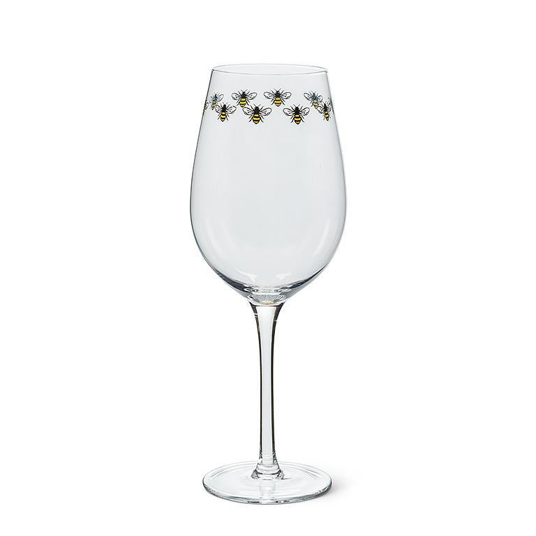 BEE RING WINE GLASS