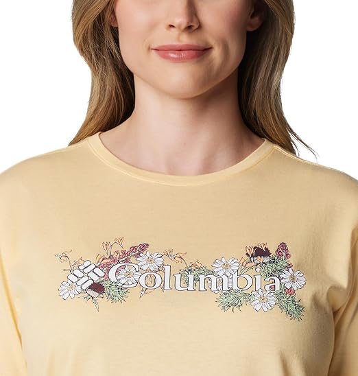 WOMEN'S BLUEBIRD DAY RELAXED CREW NECK - SUNKISSED