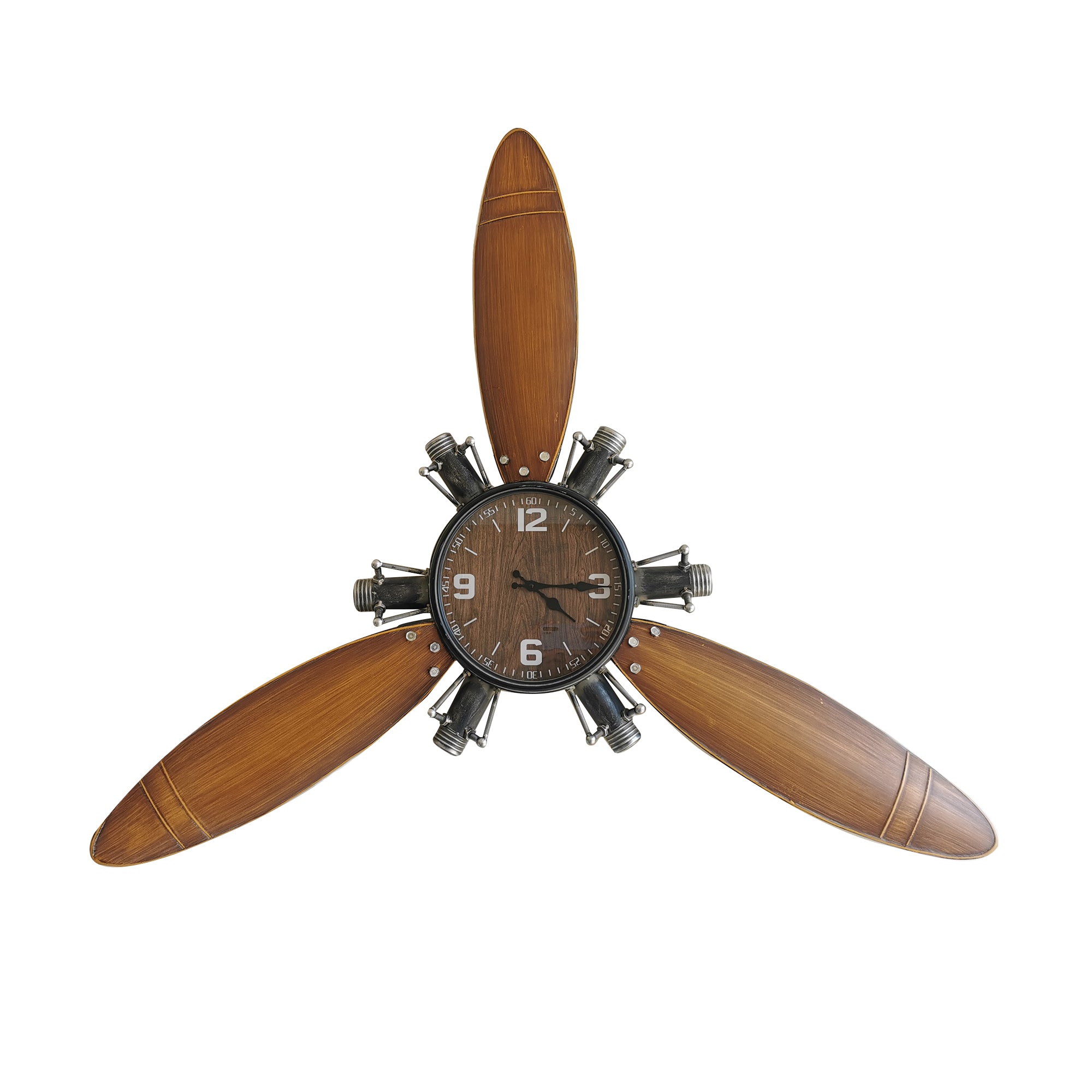 AIRPLANE PROPELLER WALL CLOCK