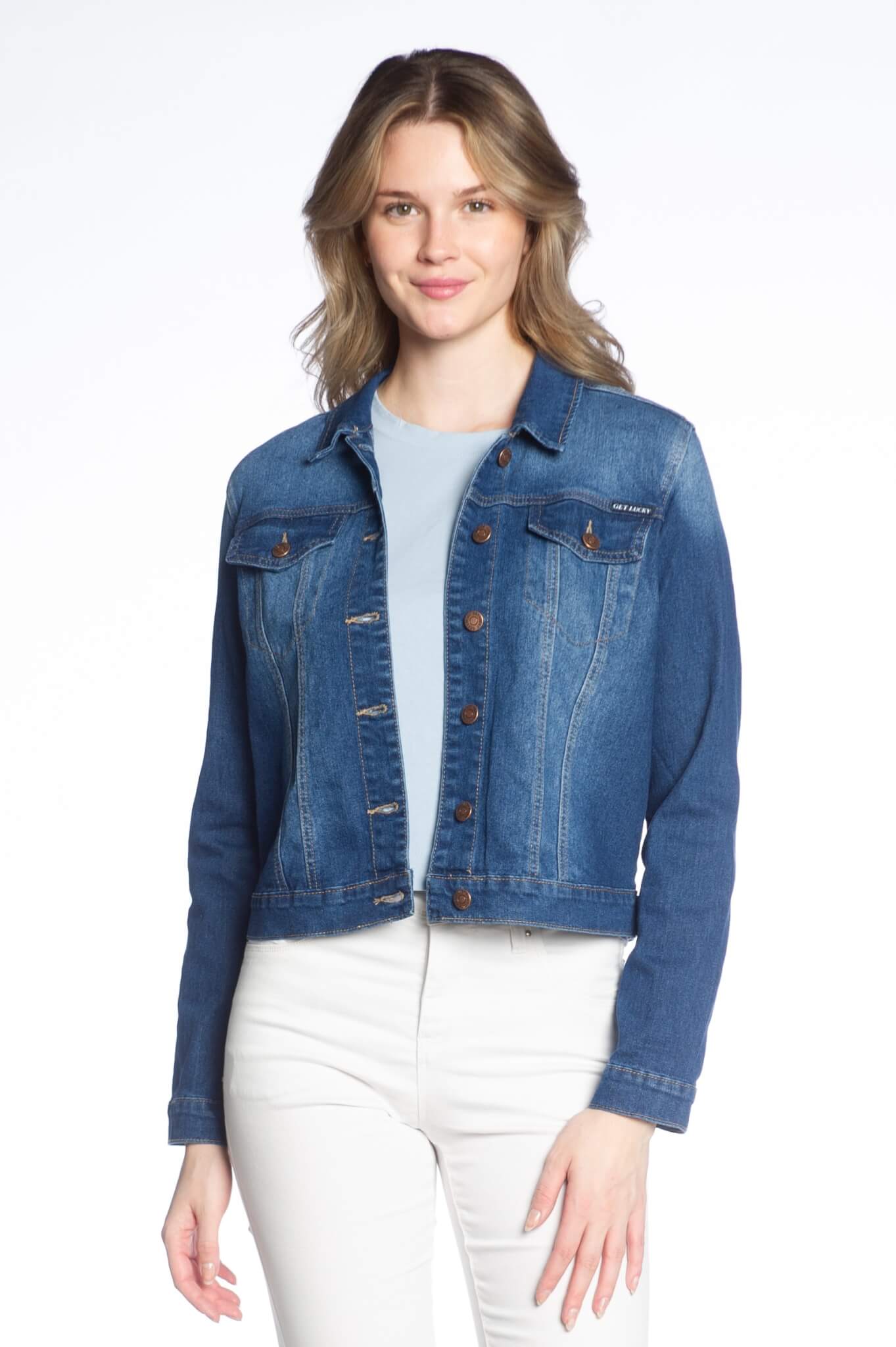 WOMEN'S LIGHT DENIM JACKET