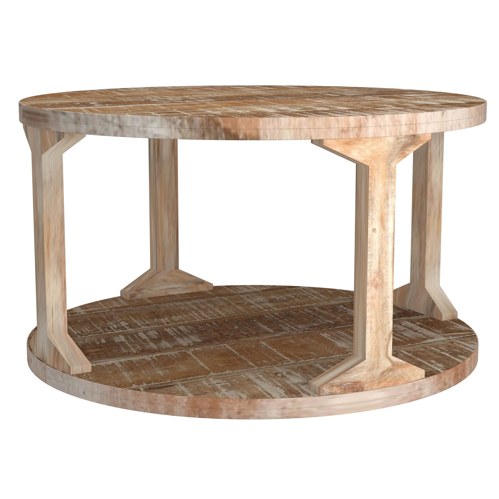 WORLDWIDE - AVNI COFFEE TABLE - DISTRESSED NATURAL