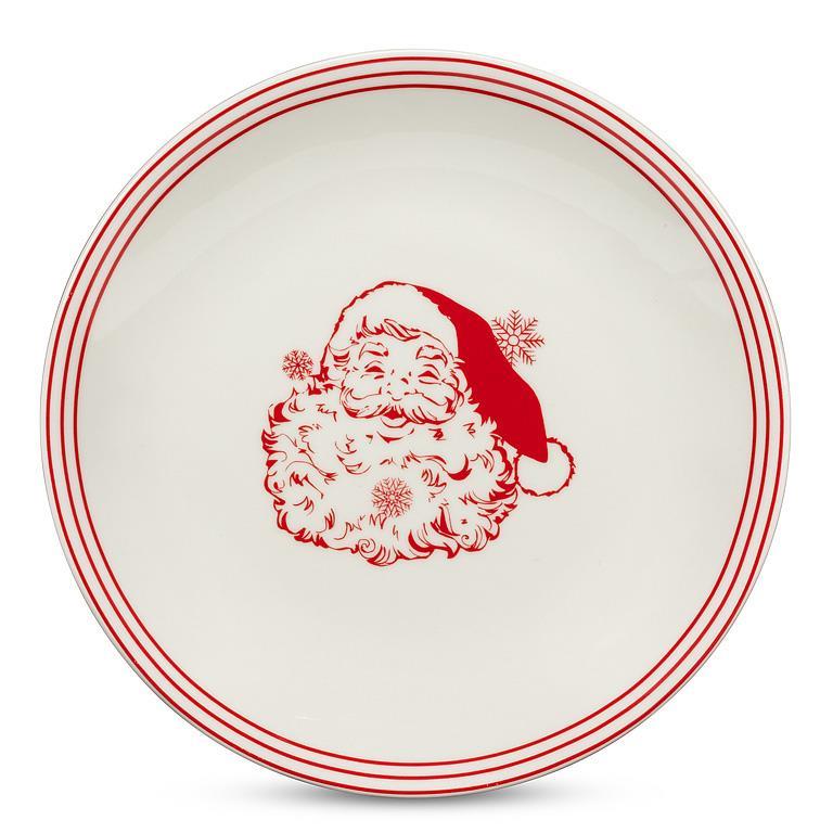 PLATE 7" SANTA