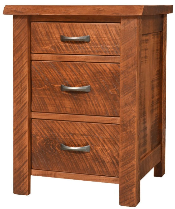 CANWOOD - SAWMILL 3 DRAWER NIGHTSTAND
