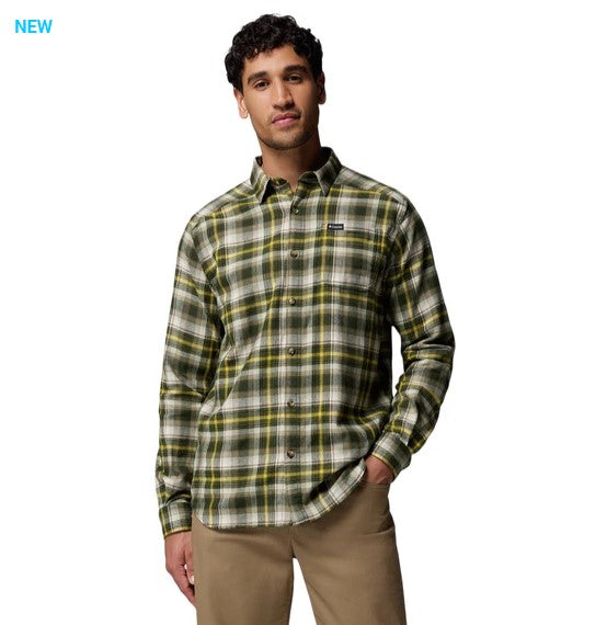 MEN'S FLANNEL LONG SLEEVE SHIRT GREENSCAPE BACKLAND TARTAN