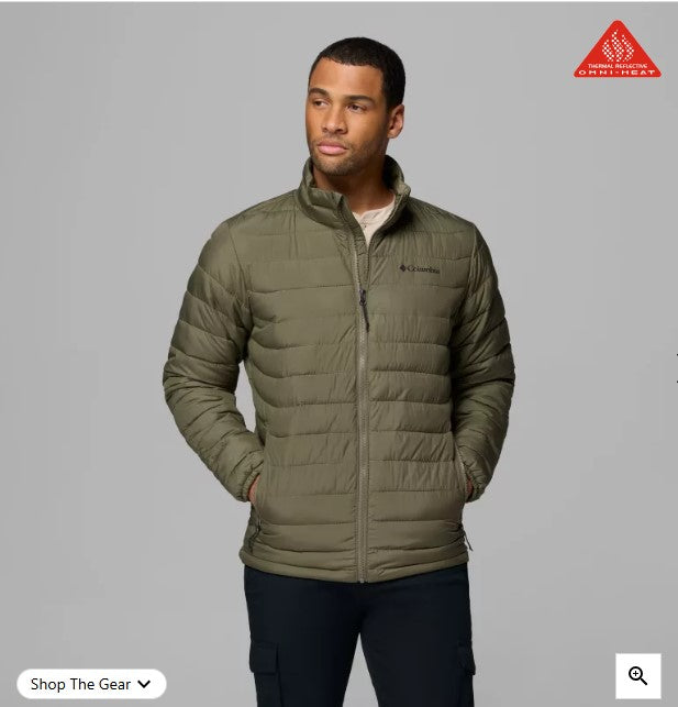MEN'S JACKET - STONE GREEN