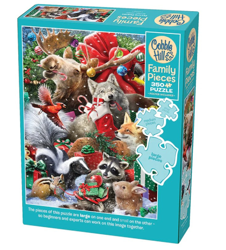 FESTIVE FREINDS (350 PIECE) FAMILY PUZZLE