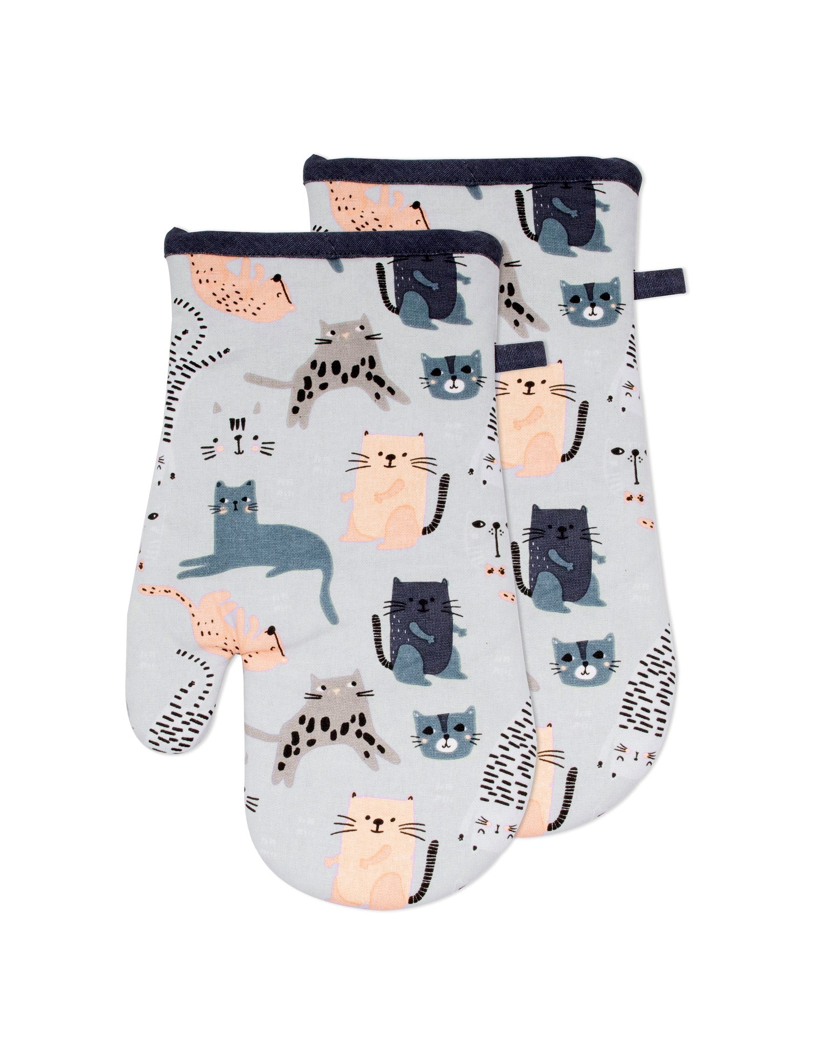 CAT OVEN MITTS