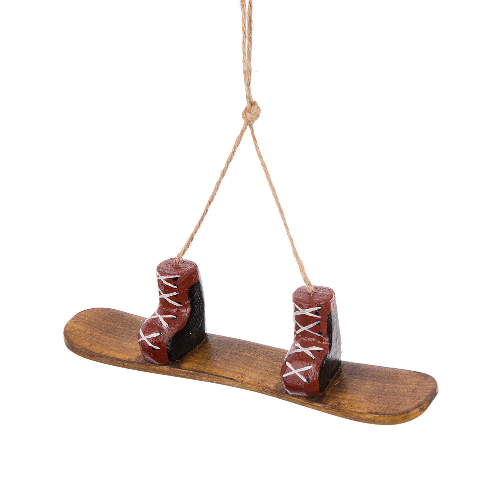 ABBOTT - SNOWBOARD AND BOOTS ORNAMENT