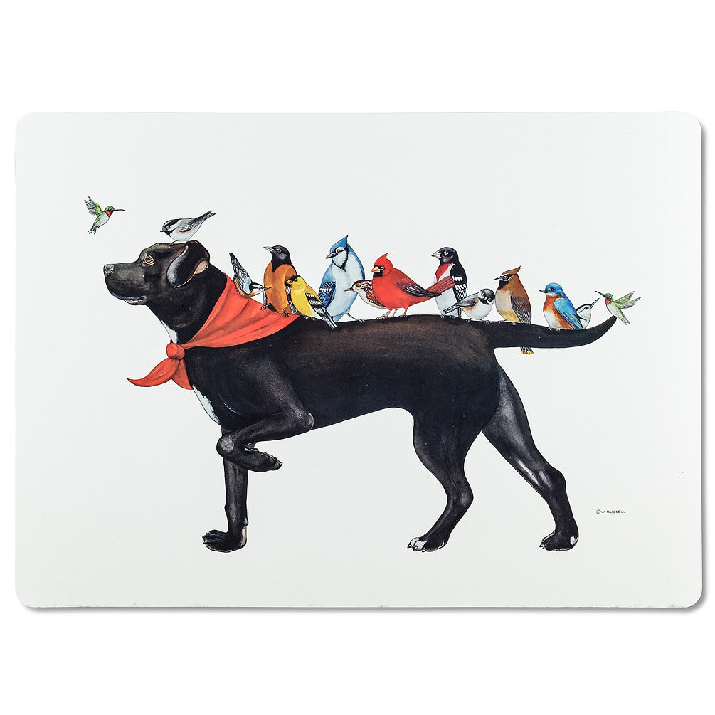 DOG AND BIRD PLACEMAT