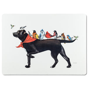 DOG AND BIRD PLACEMAT