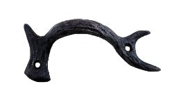 CAST IRON ANTLER DOOR HANDLE LEFT