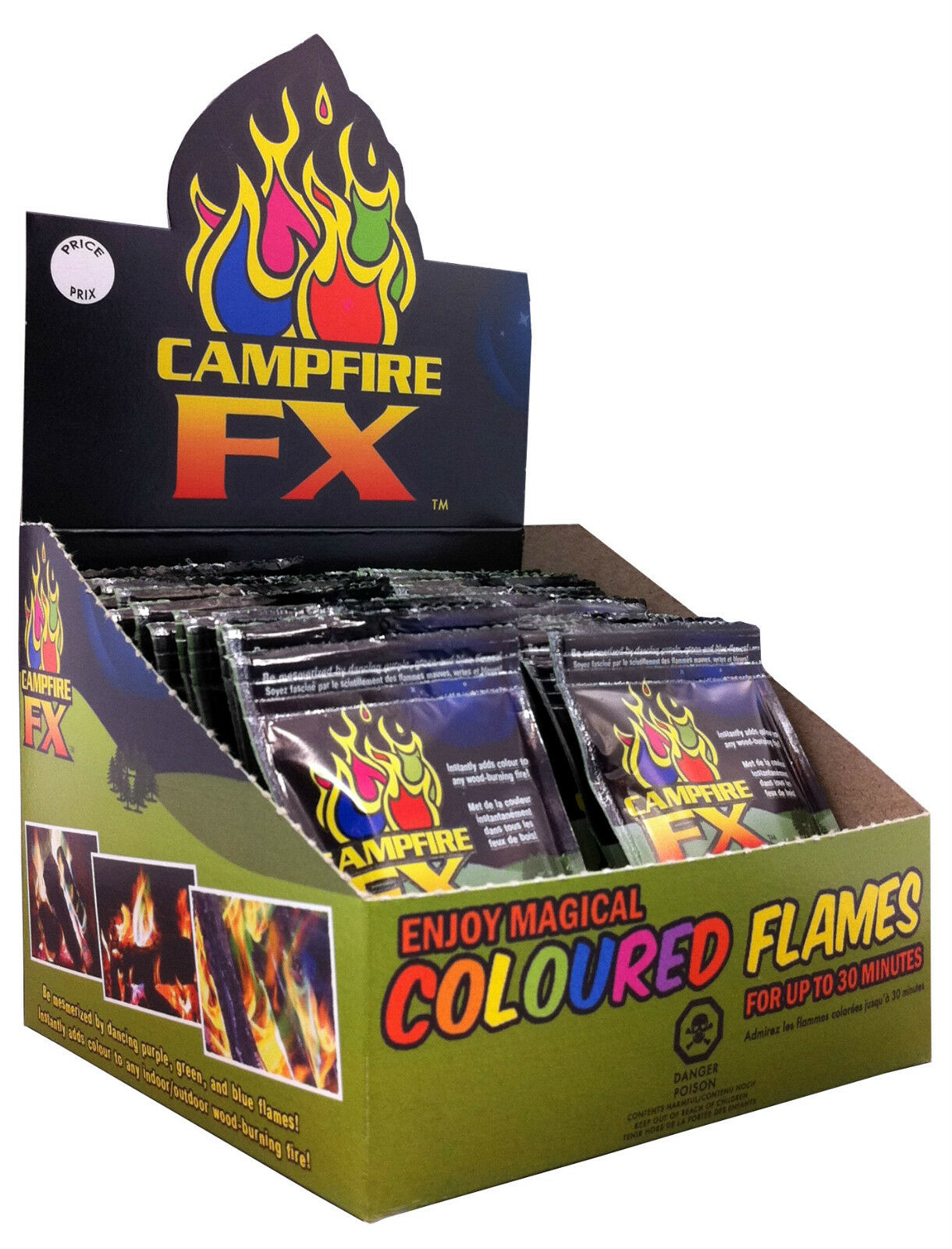 WORLD FAMOUS - CAMPFIRE FX COLOUR FLAMES