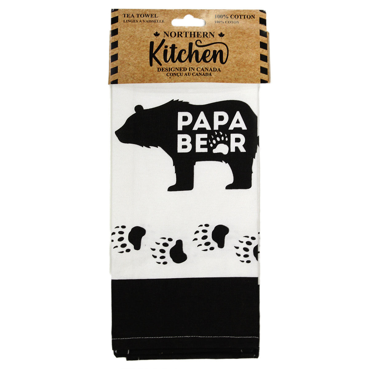 PAPA BEAR TEA TOWEL