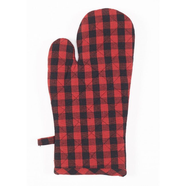 APEX - BUFFALO CHECK RED OVEN MITTS