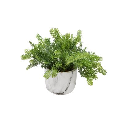ARTIFICIAL YARROW - ACHILEE PLANT WITH POT