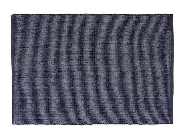 CHAMBRAY RIBBED PLACEMAT - NAVY BLUE