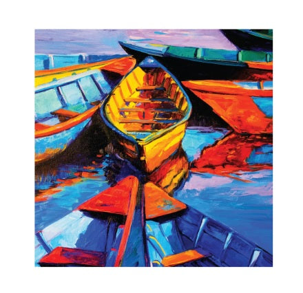 CANOE PRINTED COCKTAIL NAPKIN (20 PK)
