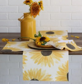 SUNFLOWER YELLOW NAPKIN (SET OF 4)