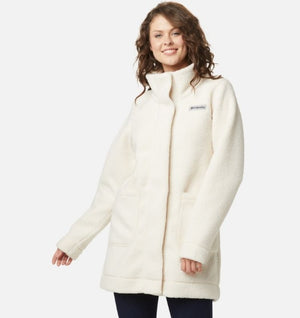 WOMEN'S PANORAMA LONG JACKET - CHALK
