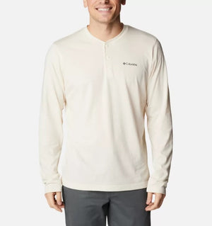 MEN'S THISTLETOWN HILLS HENLEY - CHALK HEATHER
